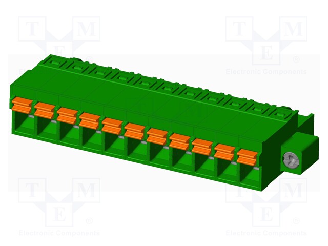 Connector: pluggable terminal block; plug; female; straight; 12A