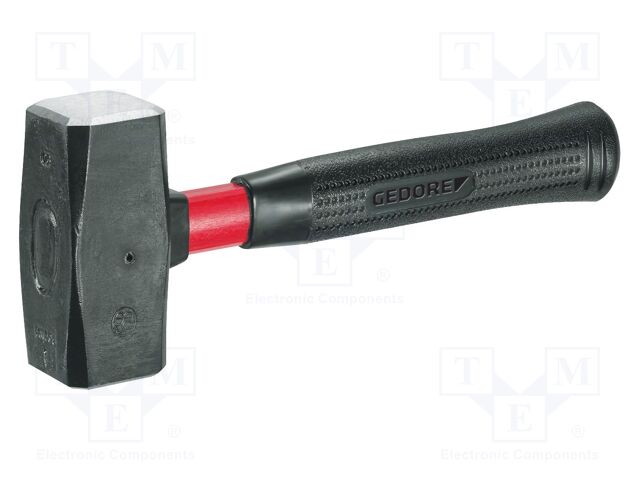 Hammer; 260mm; 1kg; fiberglass