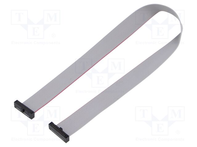 Ribbon cable with IDC connectors; Tape ph: 0.64mm; 304.8mm