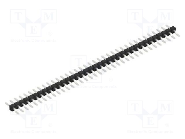 Connector: pin strips; pin header; male; PIN: 36; 2.54mm; SMT; 1x36