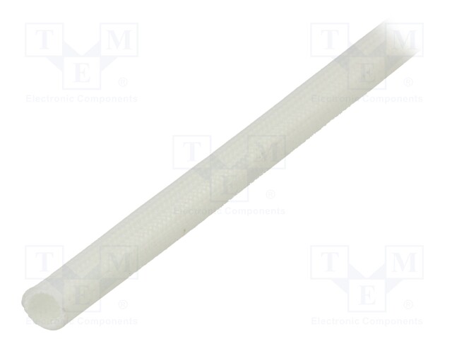 Insulating tube; Mat: glass fibre coated  with silicone rubber