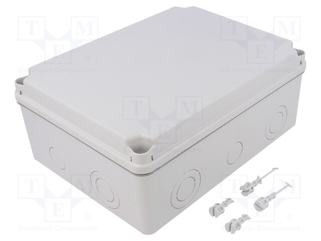 Enclosure: junction box; X: 185mm; Y: 245mm; Z: 95mm
