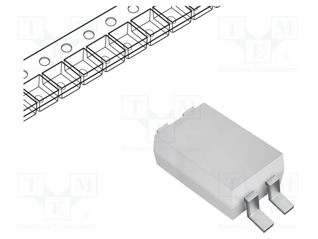 Optocoupler; SMD; Ch: 1; OUT: transistor; 3.75kV; SSOP4