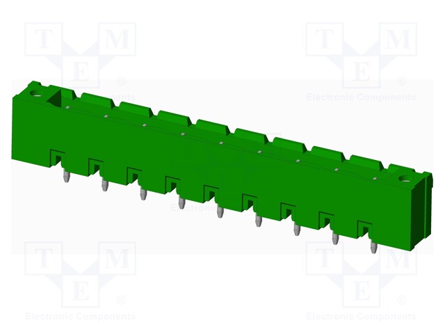 Connector: pluggable terminal block; socket; male; straight; THT
