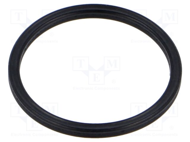 X-ring washer; NBR; Thk: 1.78mm; Øint: 21.95mm; -40÷100°C