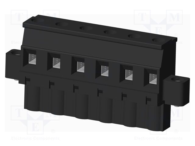 Connector: pluggable terminal block; plug; female; angled 90°
