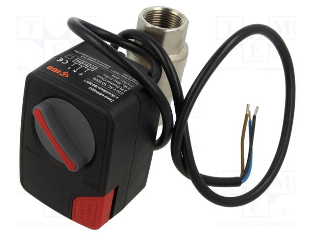 Shutoff valve; IP64; max.30bar; Temp: 0÷60°C; 220÷240VAC; OUT: NC