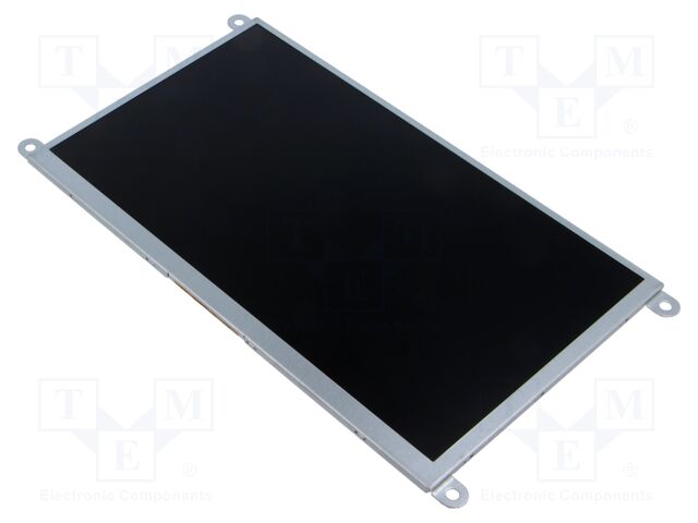 Display: TFT; 9"; 800x480; 520BSRAM,8MBPSRAM,16MBFLASH; 500cd/m2