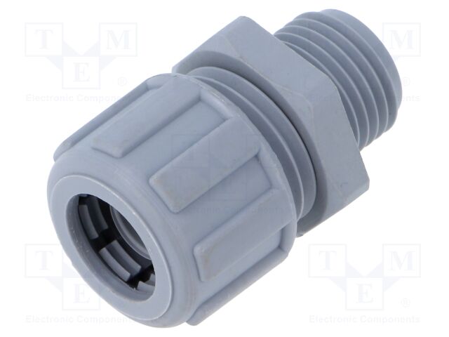 Straight terminal connector