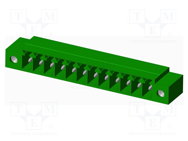Connector: pluggable terminal block; socket; male; angled 90°