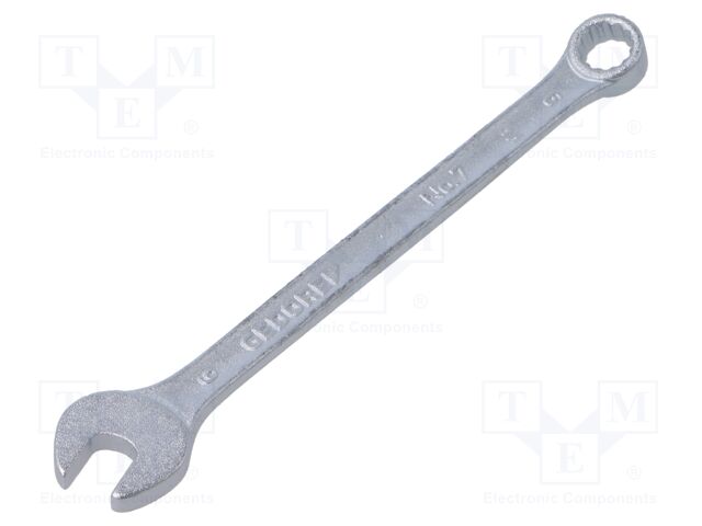 Wrench; combination spanner; 6mm; tool steel; thin; 7 MM; L: 100mm