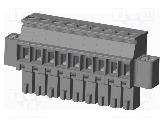 Connector: pluggable terminal block; plug; female; angled 90°