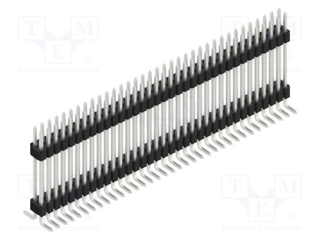 Connector: pin strips; pin header; male; PIN: 70; 1.27mm; SMT; 2x35