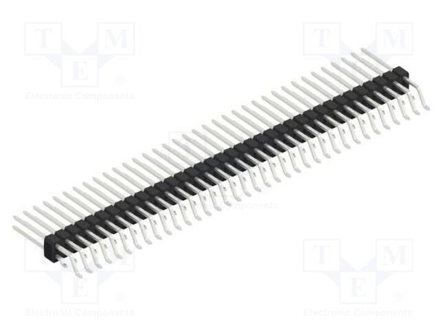 Connector: pin strips; pin header; male; PIN: 72; 2.54mm; SMT; 2x36