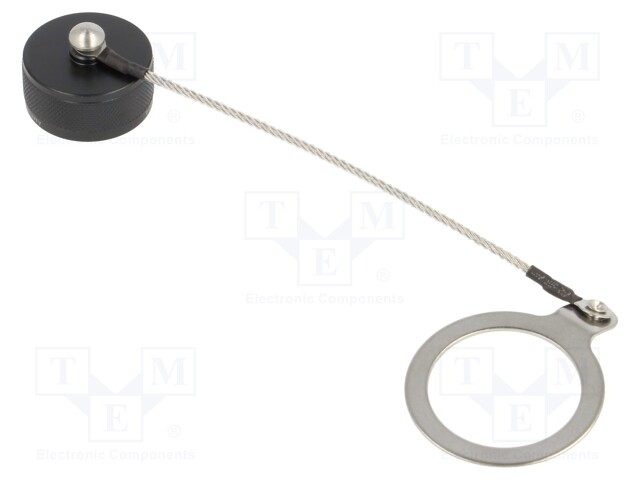 Accessories: protection cover; black; size 15; aluminium alloy