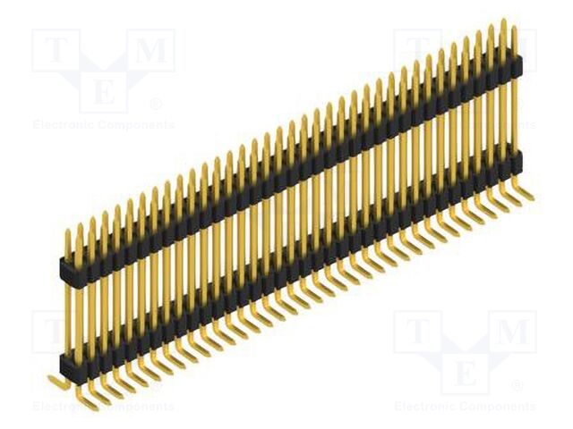 Connector: pin strips; pin header; male; PIN: 72; 1.27mm; SMT; 2x36