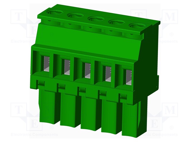 Connector: pluggable terminal block; plug; female; angled 90°