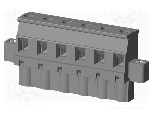Connector: pluggable terminal block; plug; female; angled 90°