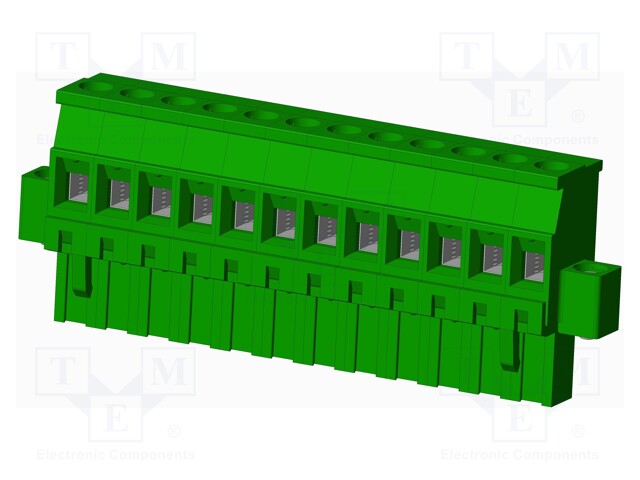 Connector: pluggable terminal block; plug; female; angled 90°