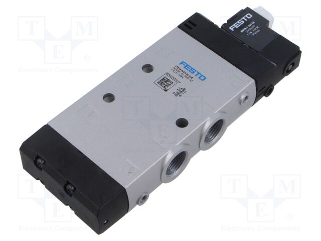 Electromagnetic valve; 5/2 monostable; G 3/8"; Temp: -5÷50°C