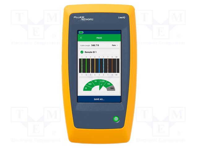 Tester: LAN network analyzer; LCD; max.305m; Interface: USB C