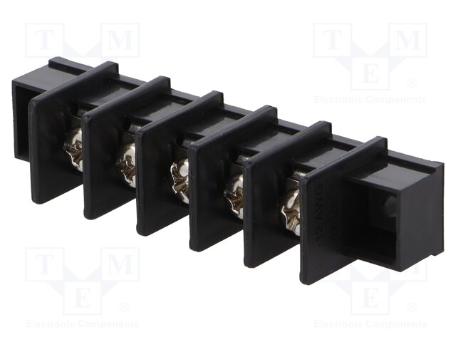 PCB terminal block; straight; 9.5mm; ways: 5; THT,screw terminal