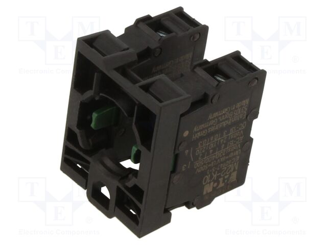 Contact block; 22mm; RMQ-Titan; front fixing; screw terminals