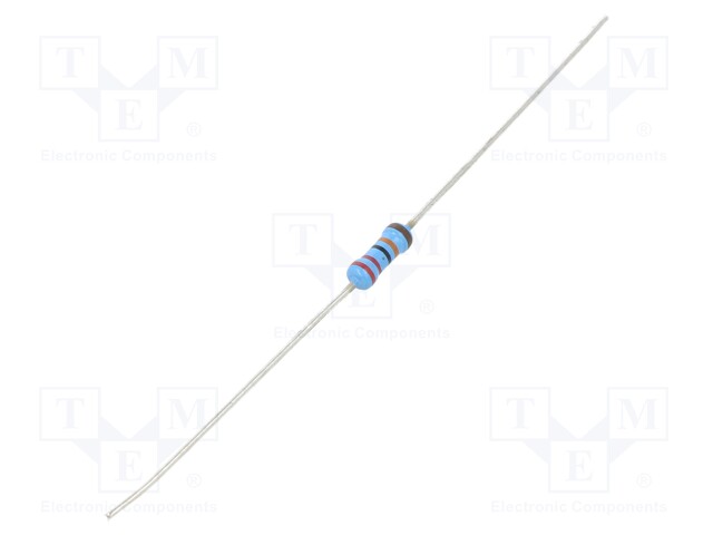 Resistor: thin film; THT; 220kΩ; 600mW; ±1%; Ø2.5x6.5mm; -55÷155°C