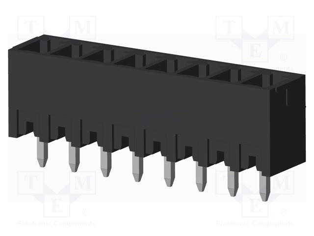 Connector: pluggable terminal block; socket; male; on PCBs