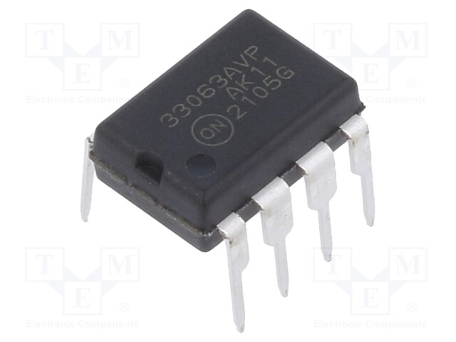 DC/DC Boost, Inverting Regulator, Adjustable, 3V to 40V In, 1.25V to 40V/1.5A Out, 100kHz, DIP-8