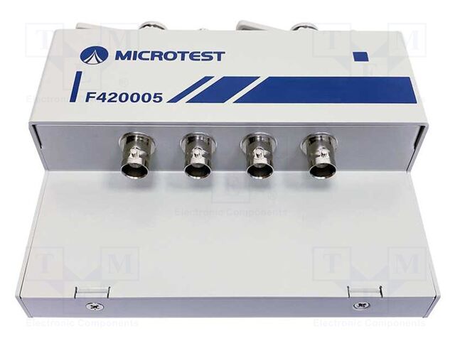 Test acces: measuring adapter; 40VDC; 10÷40°C; 145x102x46mm