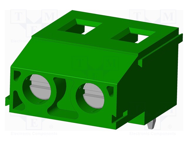 Connector: PCB terminal block; terminal; Plating: tinned; on PCBs