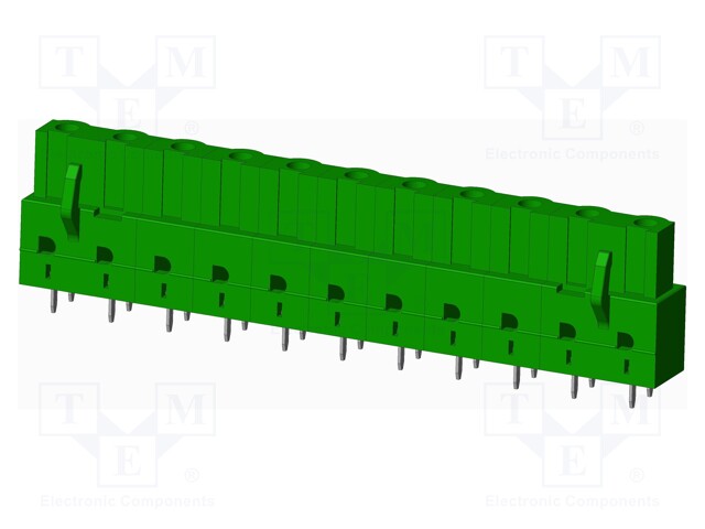 Connector: pluggable terminal block; socket; female; straight