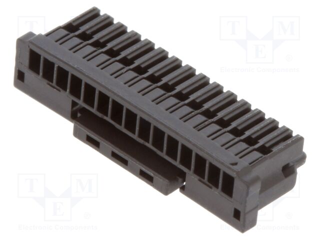 Connector: wire-board; KW30; straight; crimped; PIN: 15; female