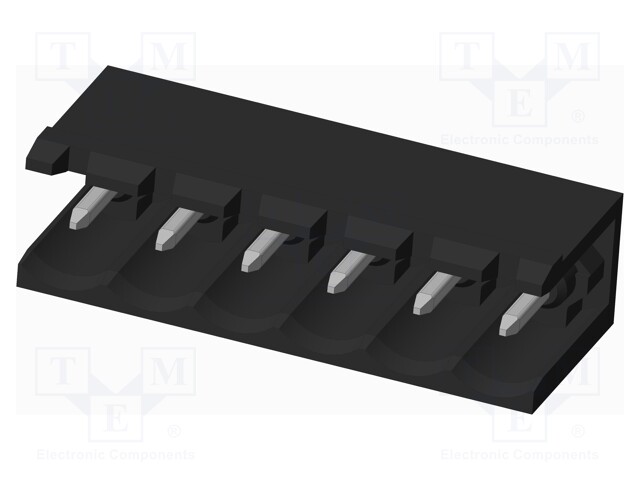 Connector: pluggable terminal block; socket; male; on PCBs