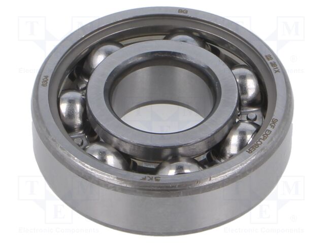 Bearing: single row deep groove ball; Øint: 20mm; Øout: 52mm