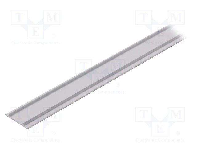 Cover; white; 1m; aluminium