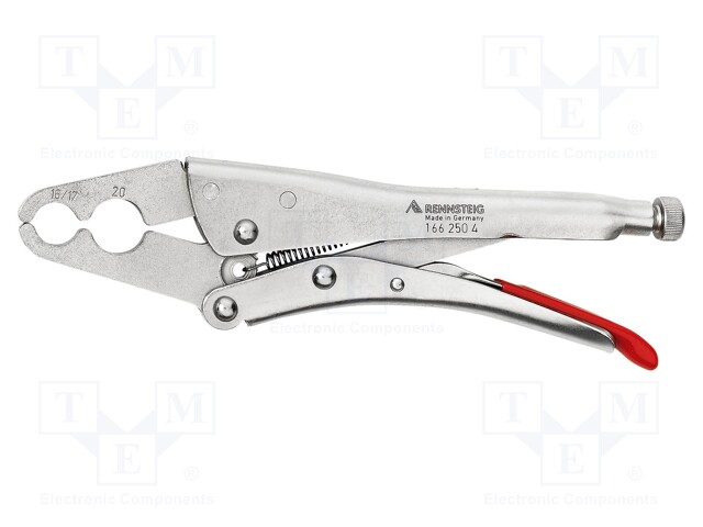 Pliers; locking; Pliers len: 250mm; Grip capac: 16÷17mm