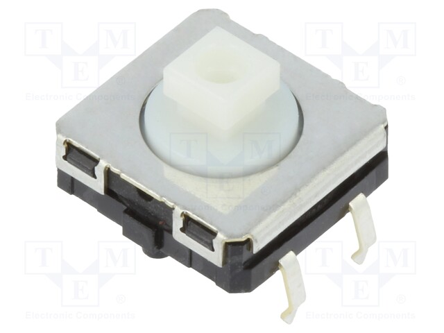 Microswitch TACT; SPST-NO; Pos: 2; 0.05A/24VDC; THT; none; 1.96N