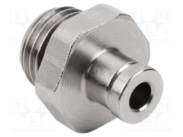 Straight push-in fitting; Mounting: G1/4-AG; Man.series: STV-GE