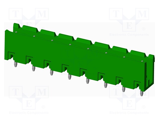 Connector: pluggable terminal block; socket; male; straight; THT