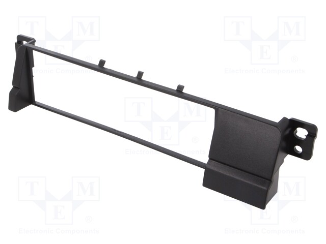 Radio mounting frame; BMW; 1 DIN; black