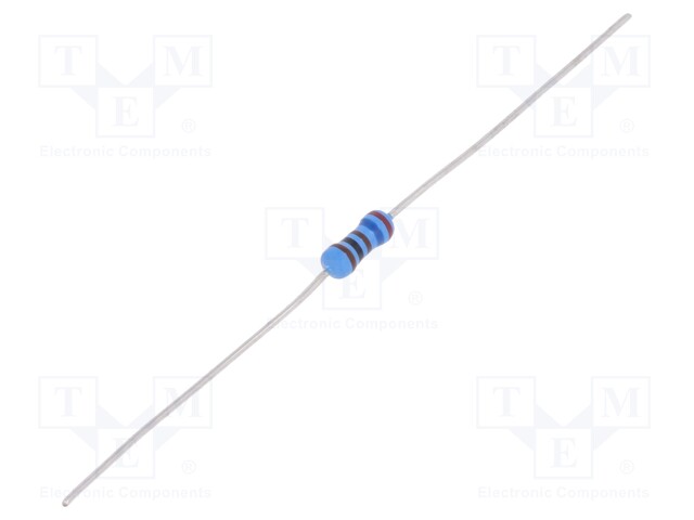 Resistor: metal film; THT; 261Ω; 0.25W; ±1%; Ø2.5x6.8mm; 50ppm/°C