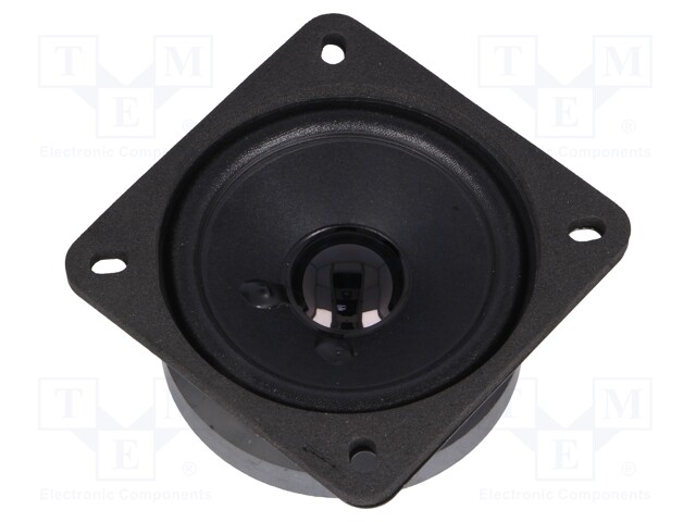 Loudspeaker; general purpose; 8W; 4Ω; 66.5x66.5x31.8mm; Ø: 61.5mm