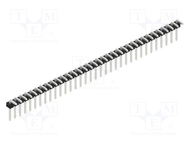 Connector: pin strips; pin header; male; PIN: 34; 2.54mm; THT; 1x34