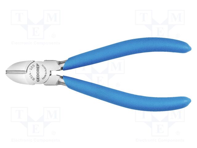 Pliers; side,cutting; induction hardened blades; 126mm