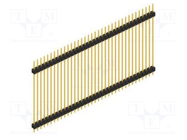 Connector: pin strips; pin header; male; PIN: 36; 2.54mm; THT; 1x36