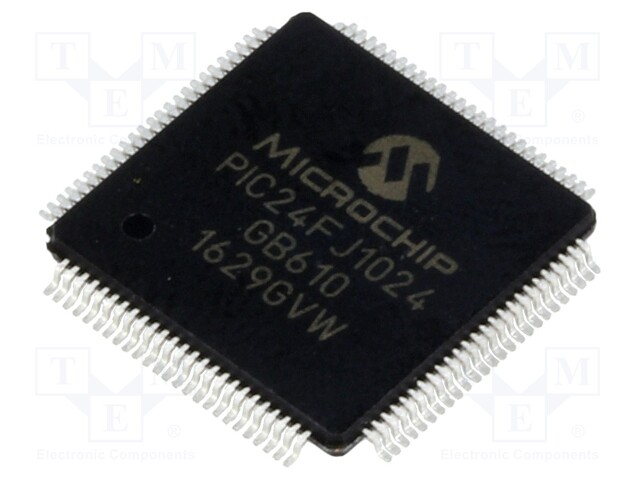 PIC microcontroller; Memory: 1024kB; SRAM: 32768B; 2÷3.6VDC; SMD