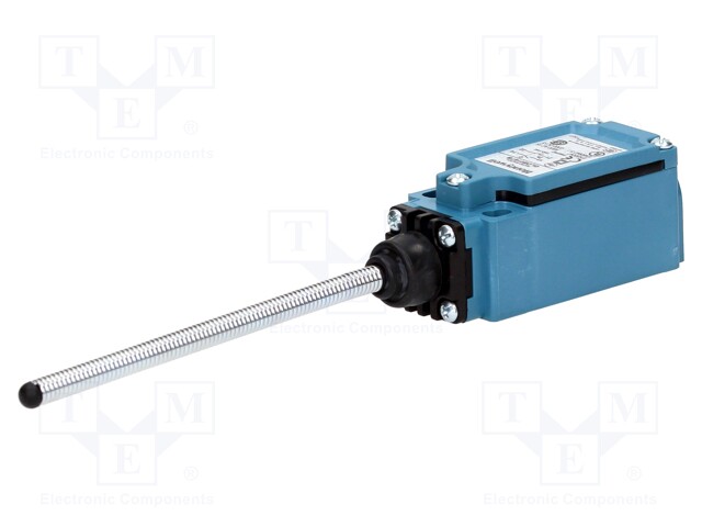 Limit switch; spring; NO + NC; 6A; max.600VAC; max.250VDC; PG13,5