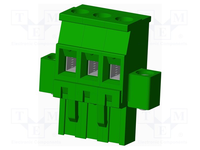 Connector: pluggable terminal block; plug; female; angled 90°